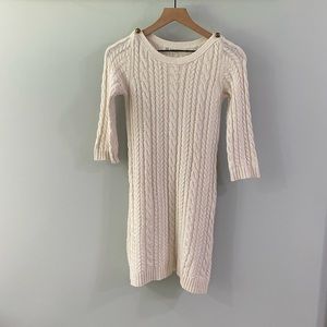 ZARAKNIT Cable Knit Sweater Dress Size Small